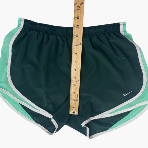 Nike Tempo‎ Brief Lined Dri-Fit Green Running Shorts - Picture 6 of 9